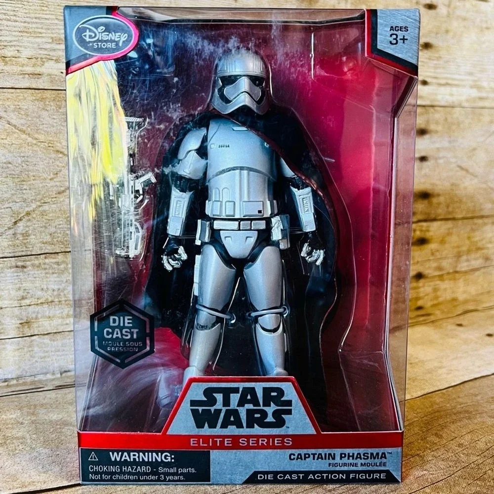 Disney Store Star Wars Elite Series Captain Phasma Die‎ Cast Action Figure New